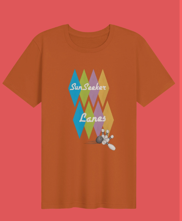 Sunseeker Lanes Retro T-Shirt